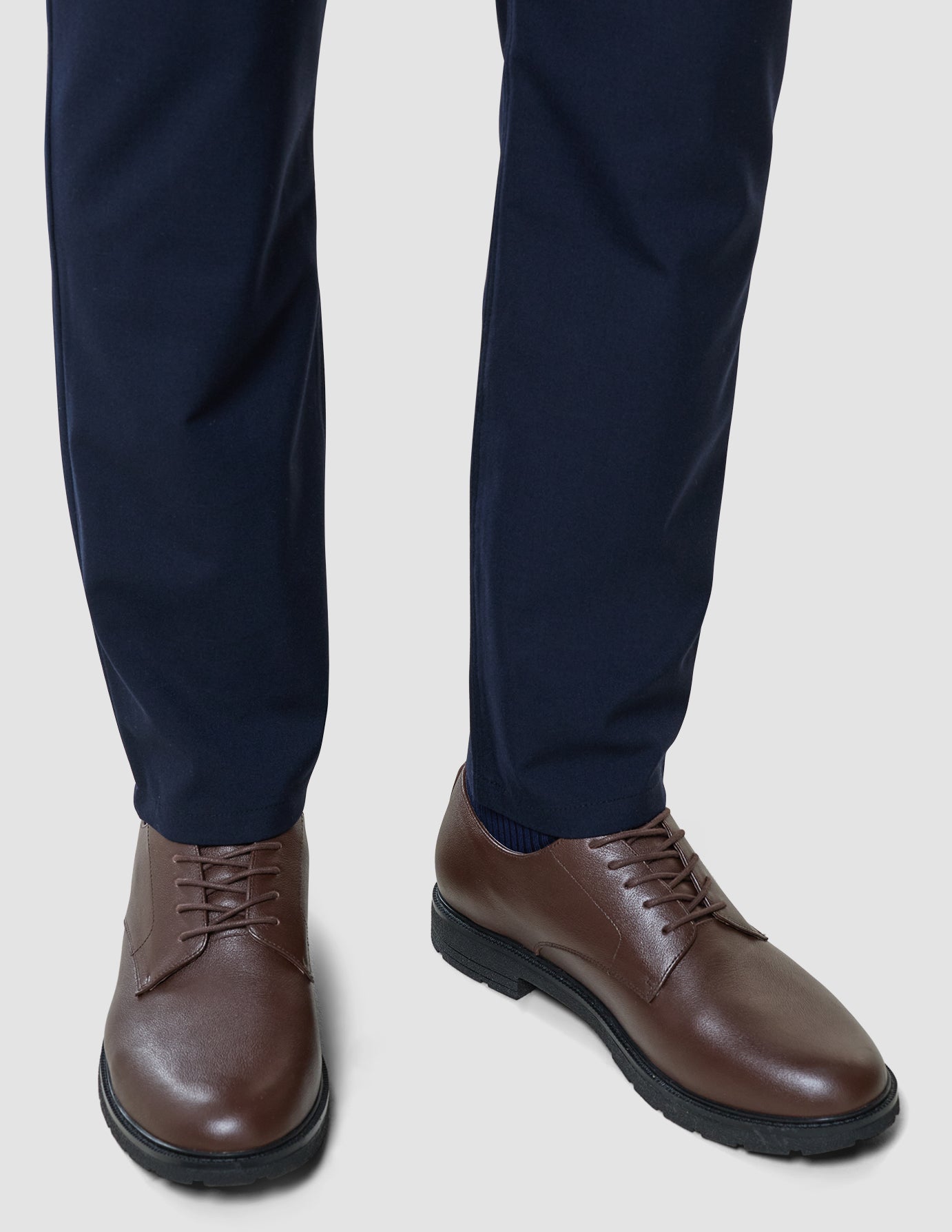 Derby Shoes Dark Brown